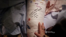 Pretty Little Liars - Message from 'A'
